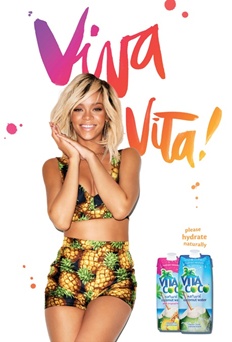 Rihanna for Vita Coco